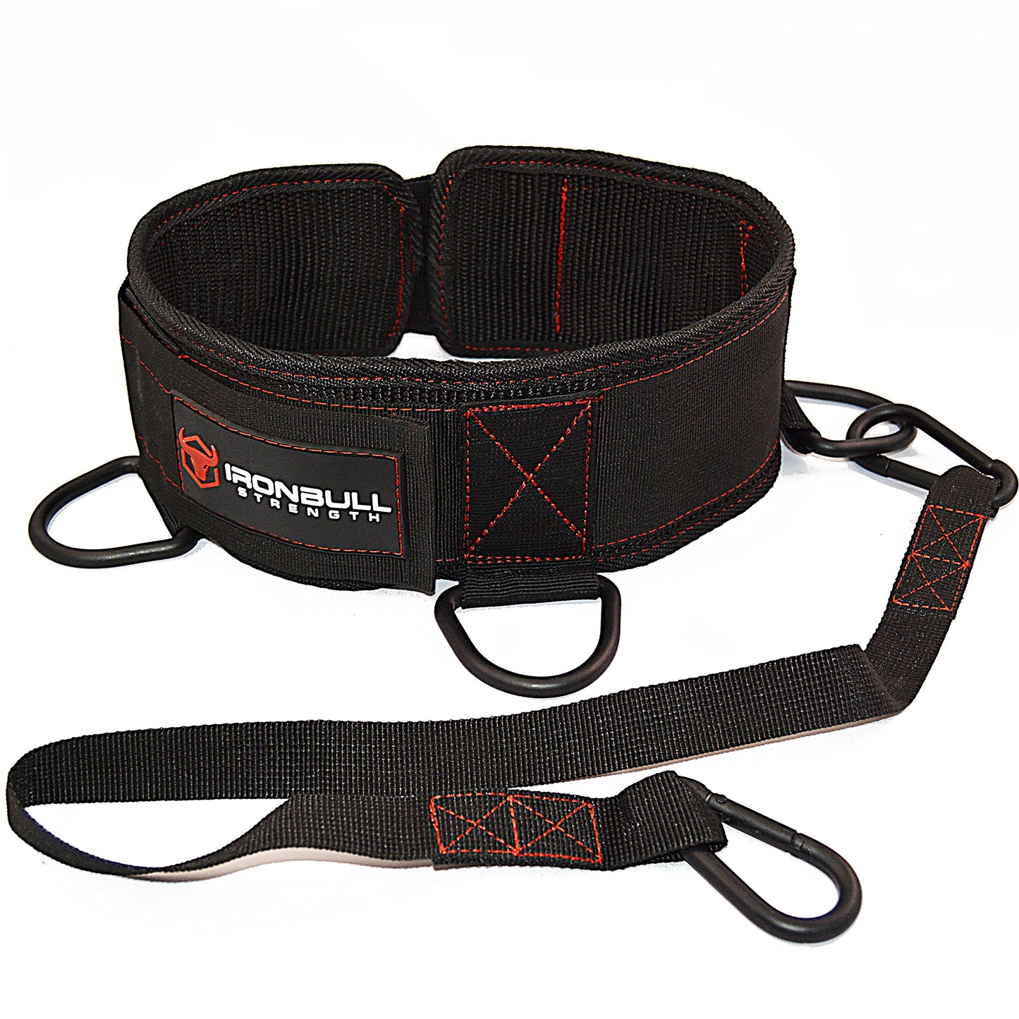 Iron Bull Strength Advanced Dip Belt - Dip Pullup Squat Multifunction Versatile Weight Belt for Lifting (X-Large)